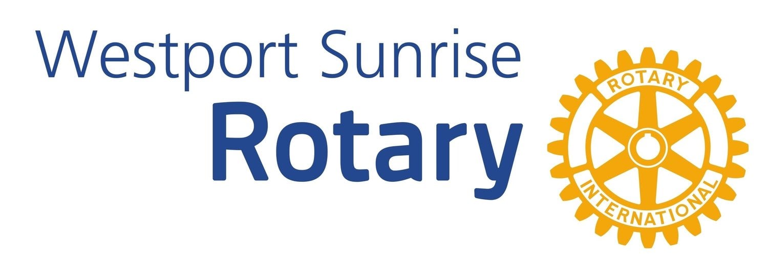 Westport Sunrise Rotary logo
