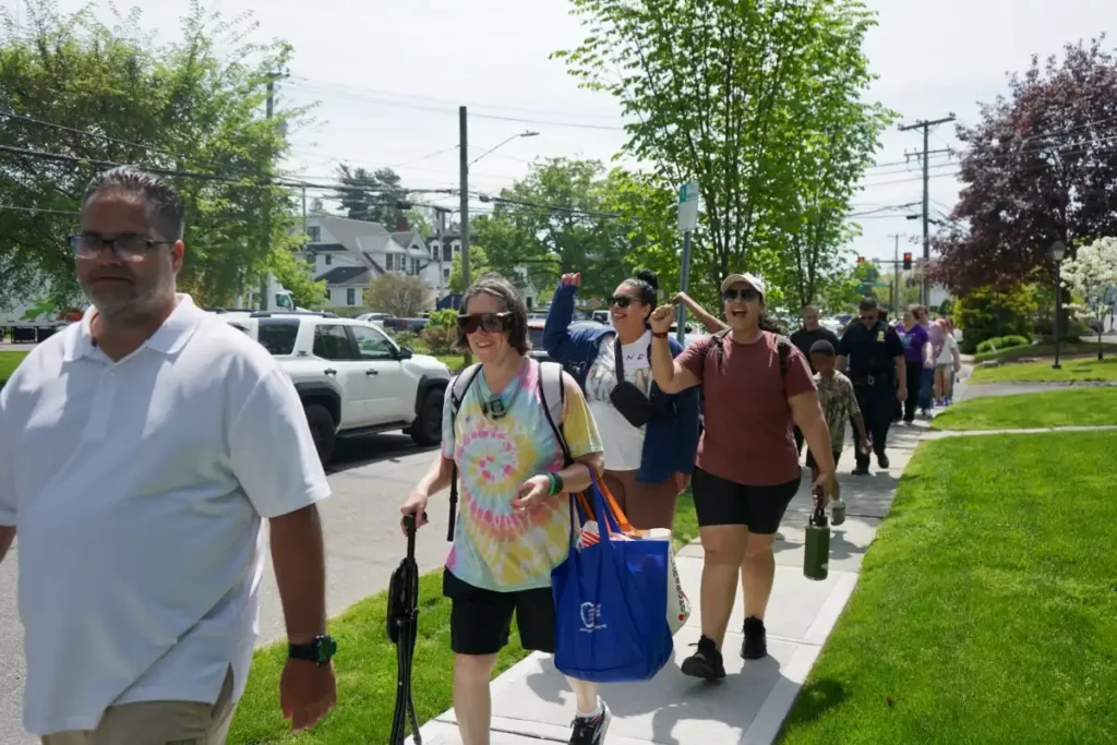 Mental health awareness walk