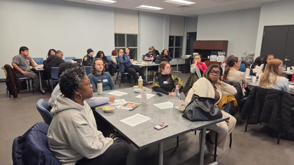 Peer support group session at Positive Directions