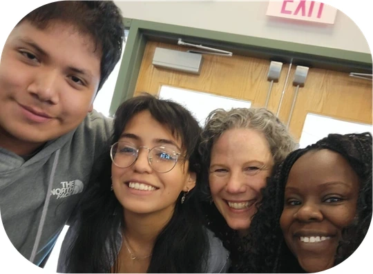 Margaret, Francesca, Andres, Yuble